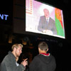 Several thousands people gathered on Oktiabrskaya Square in Minsk to watch the president